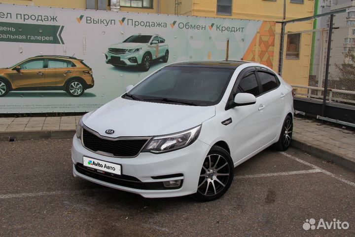 Kia Rio 1.6 МТ, 2015, 132 043 км