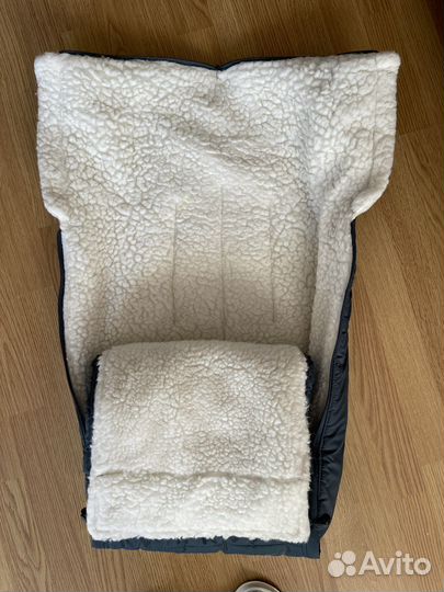 Конверт в коляску зимний на овчине