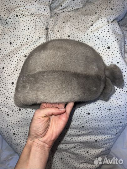 Шапка норковая женская