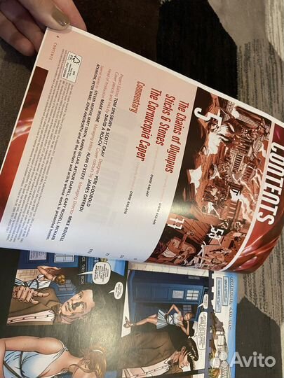 Доктор Кто Doctor Who комикс оригинал