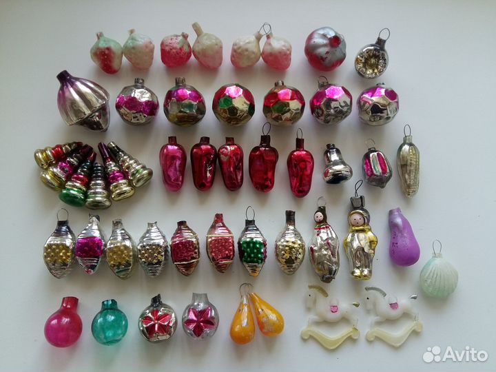 Елочные игрушки СССР Малютка мини