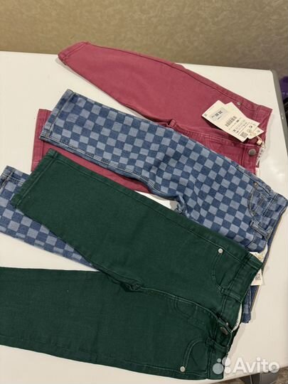 Джинсы zara новые