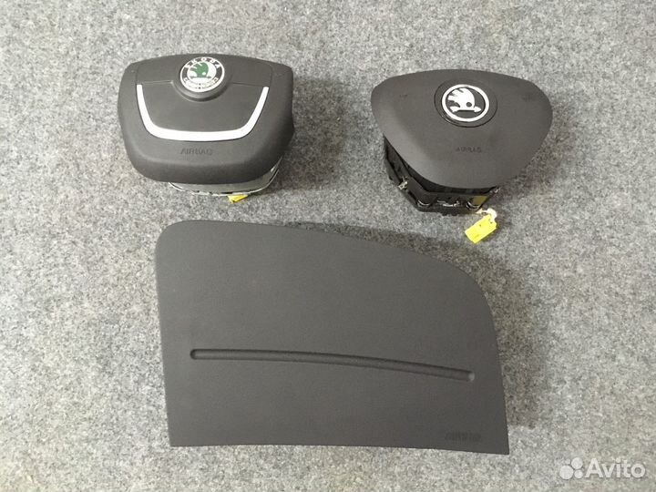 Комплект подушек безопасности Skoda Fabia