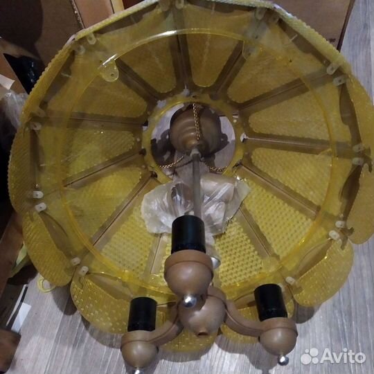 Люстра трехрожковая из СССР