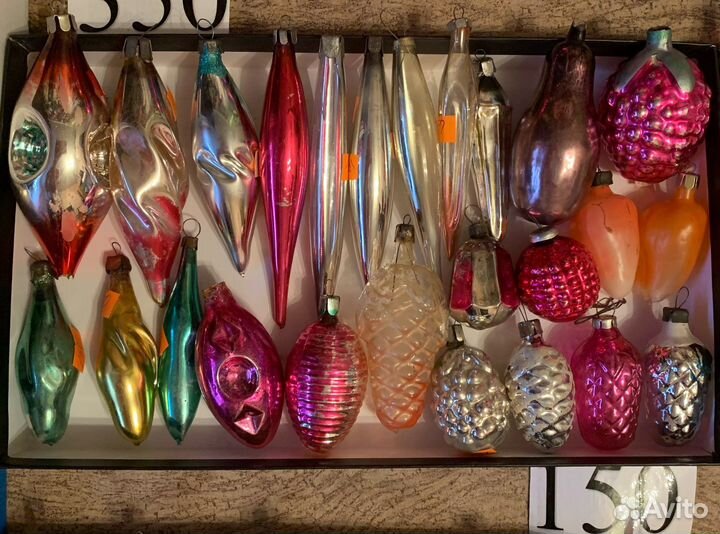 Елочные игрушки ссср, раритет