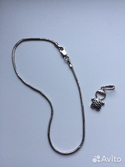 Подвеска,браслет(925проба)