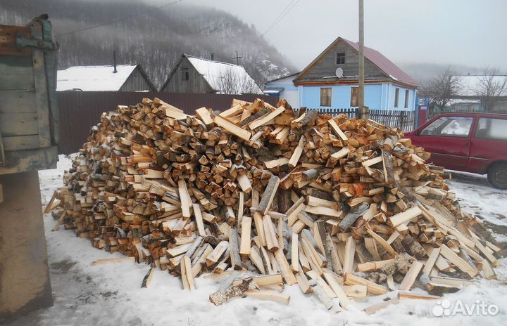 Дрова колотые