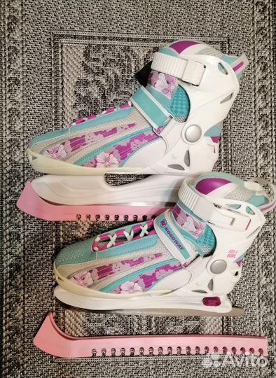 Коньки детские раздвижные от 34-38