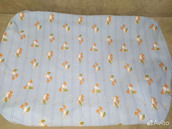 Простынь на резинке в манеж.балдахин