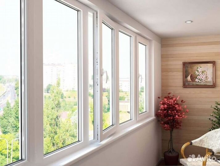 Остекление и отделка балконов