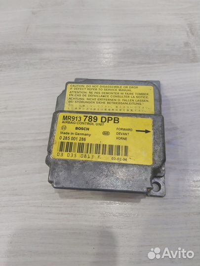 Блок управления AIR BAG mitsubishi carisma (DA)