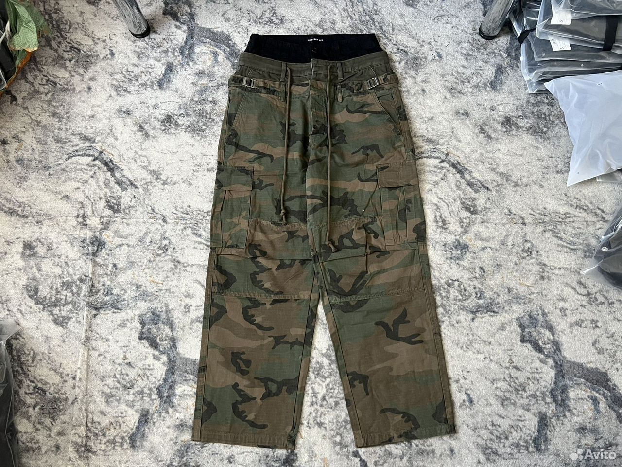 Project Grailz G/R triple waist cargo pants штаны купить в ...