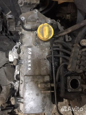 Двигатель K7MA812 1.6 8 клапанный логан Сандеро