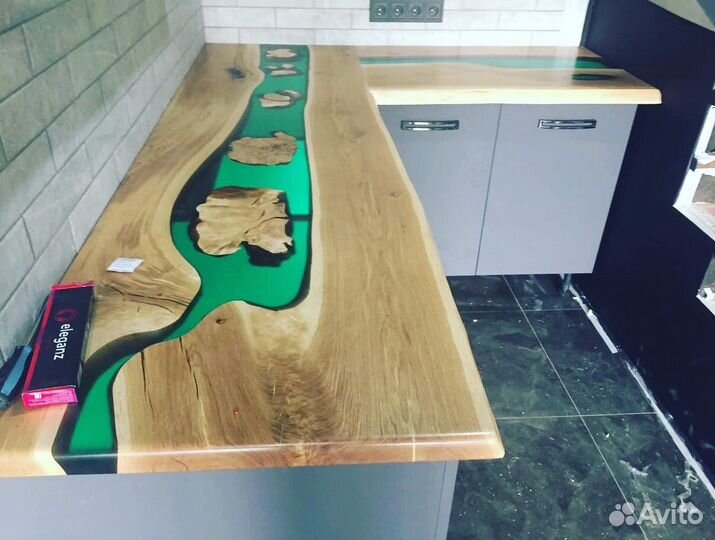 Кухонная столешница из дуба