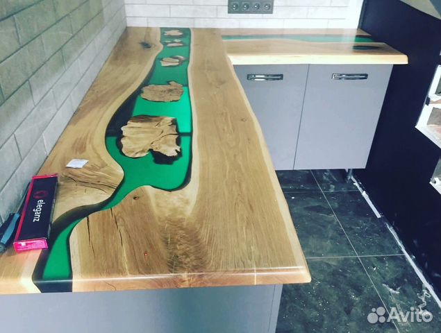 Кухонная столешница из дуба