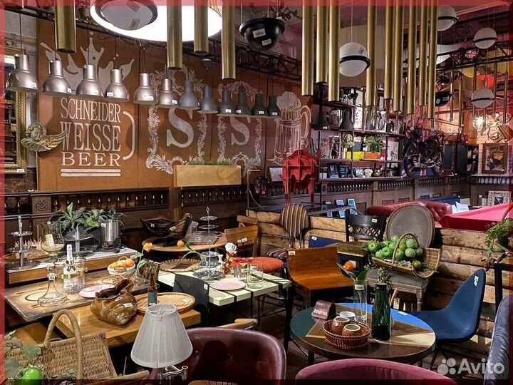 Свет и декор для ресторанов