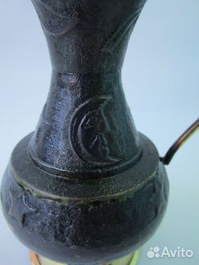 Винтажный кувшинчик латунь тяжелый индия