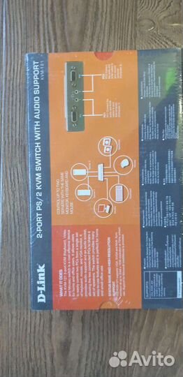 Переключатель kvm D Link