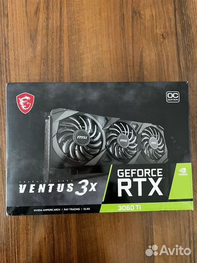 Видеокарта rtx3060ti на гарантии