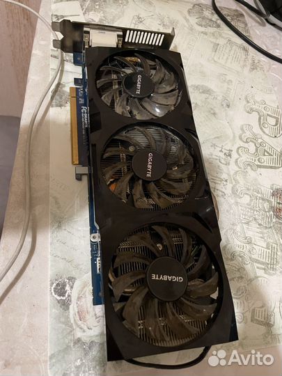 Видеокарта nvidia GTX 570 gddr5