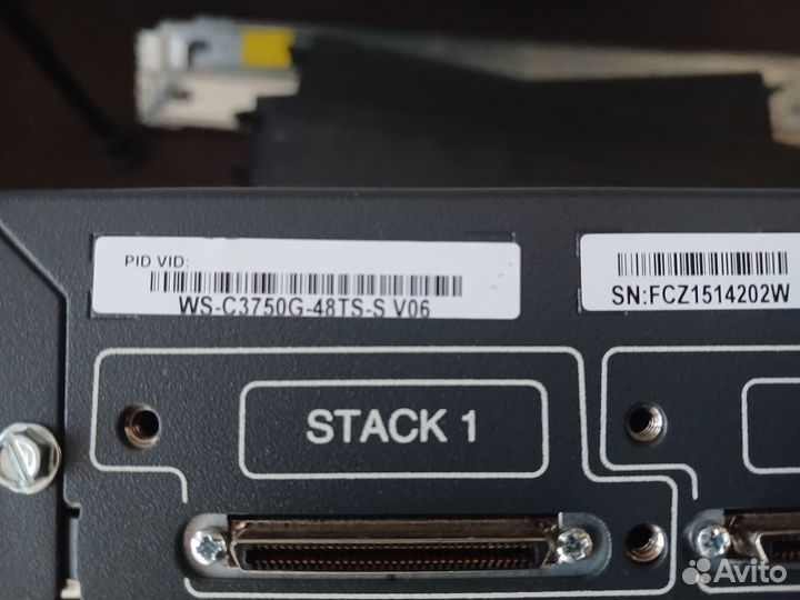 Cisco WS-C3750G-48TS-S