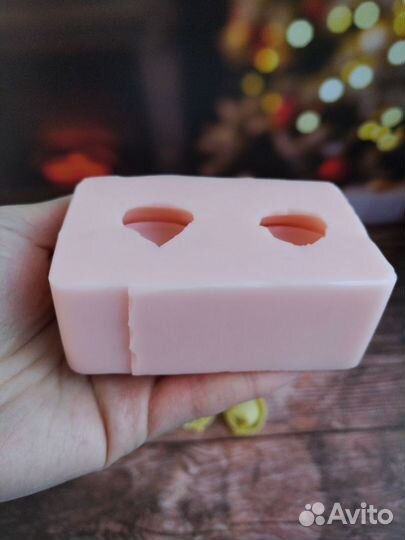 Силиконовый молд форма для мыла Пельмени б/у