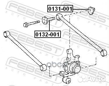 Шайба эксцентриковая (сход-развальная) toyota C