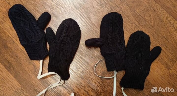 Шапка и варежки H&M