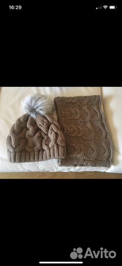 Шапка и снуд для девочки