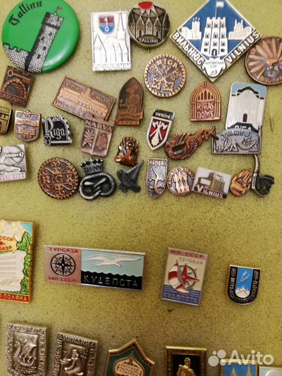 Значки на тему города СССР