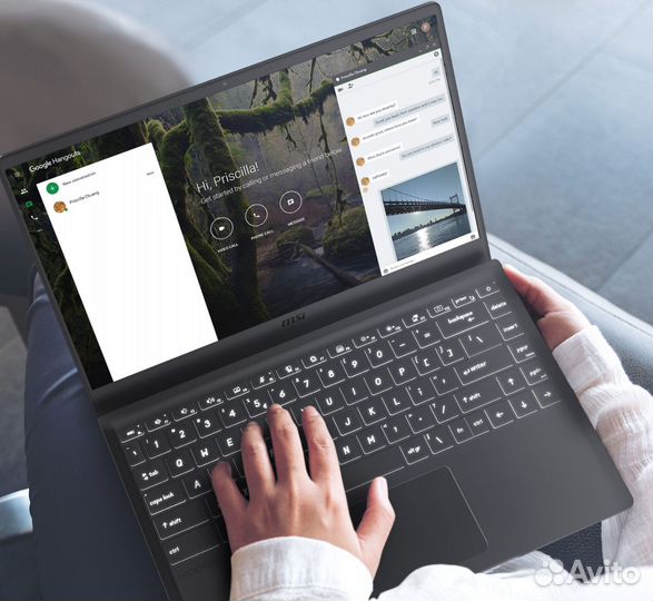 Игровой ноутбук MSI Modern 14 i5 12gen 16g ssd 512