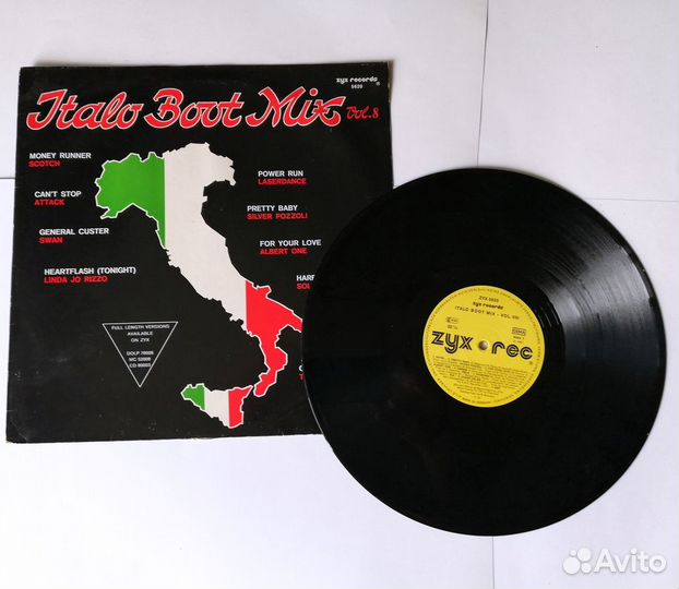 Dieter Bohlen, Italo Mix Vol 8 LP Original