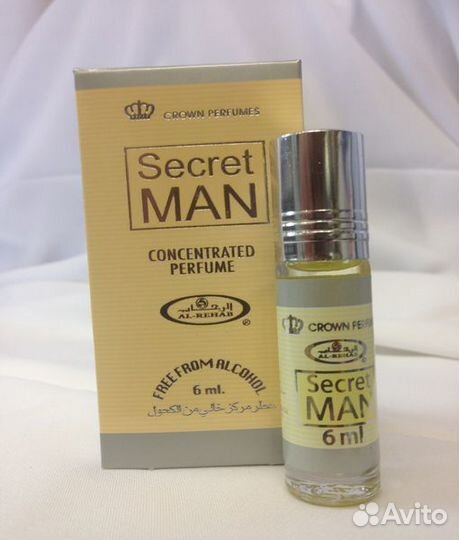 Масляные духи Rehab Secret MAN парфюм ОАЭ мужской