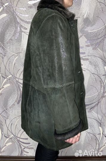 Дубленка женская зимняя натуральная 48 размер
