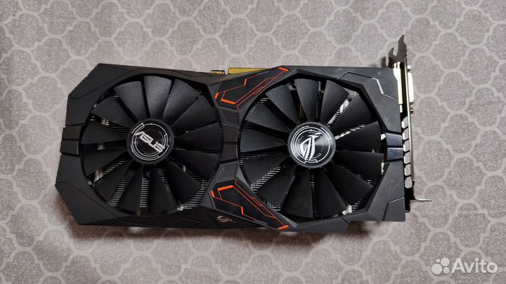 Видеокарта RX 470 4gb asus strix OC