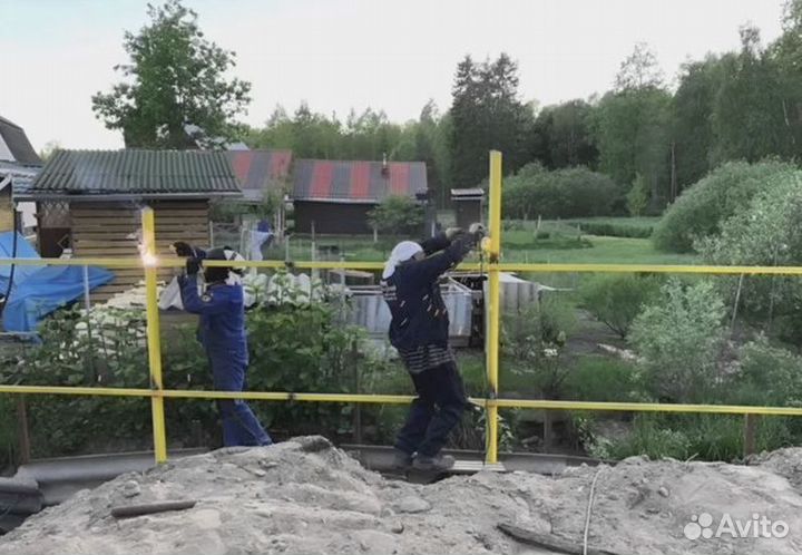 Заборы, ворота под ключ