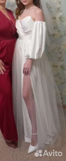 Свадебное платье 38 размер