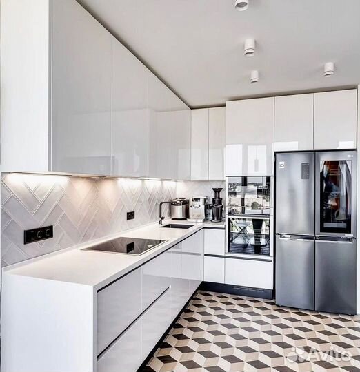 Кухонный гарнитур угловой от фабрики