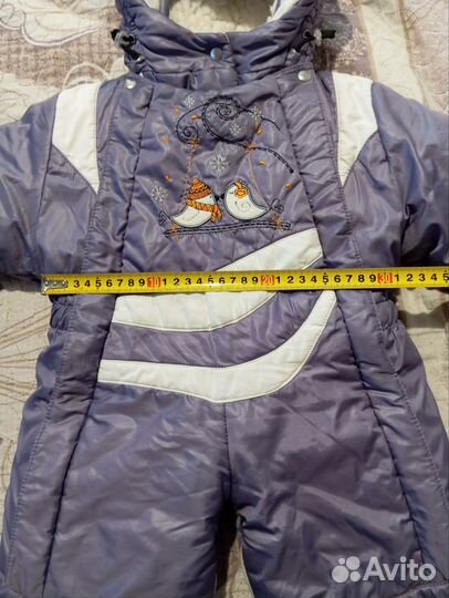 Зимний комбинезон трансформер от 0мес. до 80