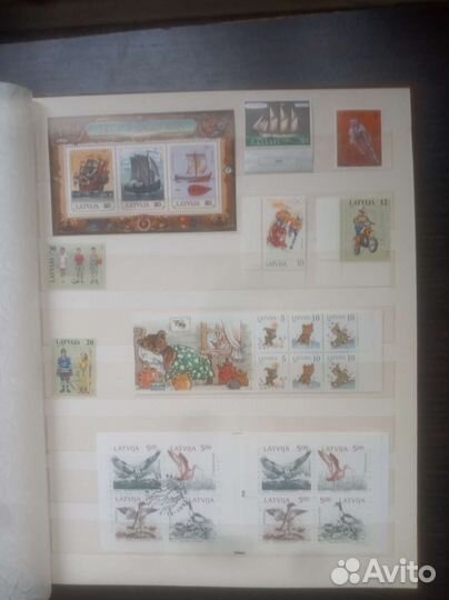 Марки Латвии