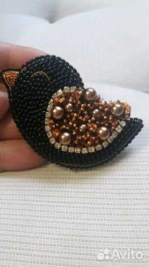 Броши - птички, Сова, Колибри