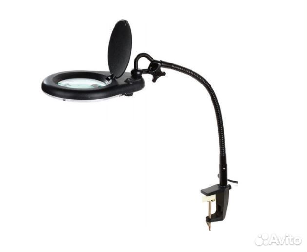 Продам лампу-лупу на струбцине с подсветкой