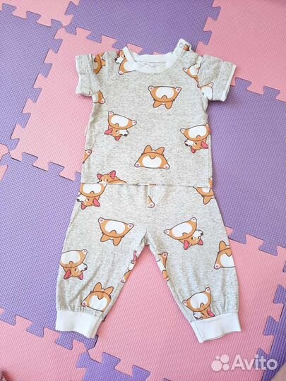 Вещи пакетом для девочки 68-74 размер