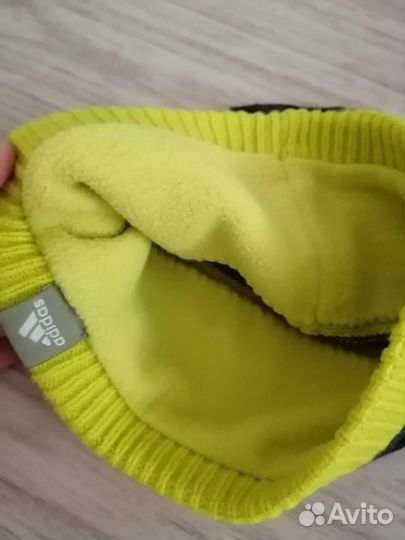 Шапочка Адидас до 1 года, демисезон