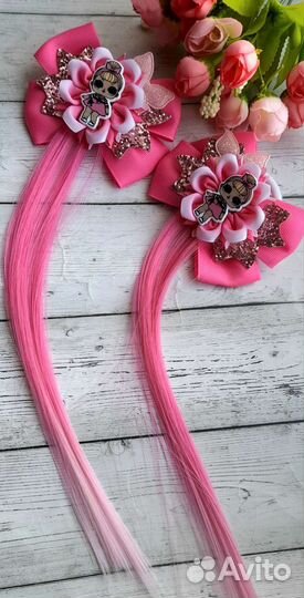 Бантики для волос