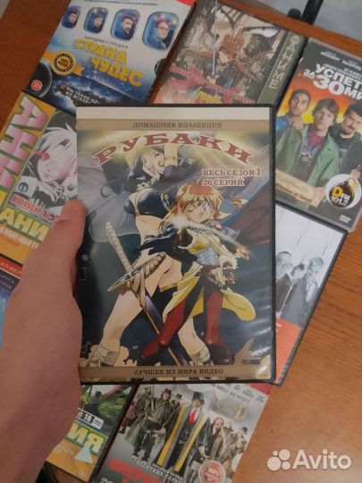 Двд диски фильмы и аниме, обмен