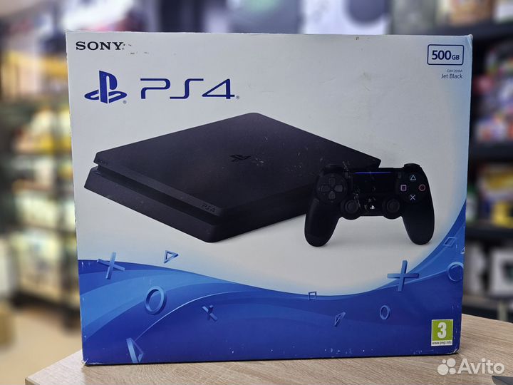 Sony PlayStation 4 Slim евро + гарантия