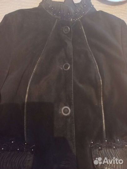 Натуральная,кожаная замшевая куртка.Турция