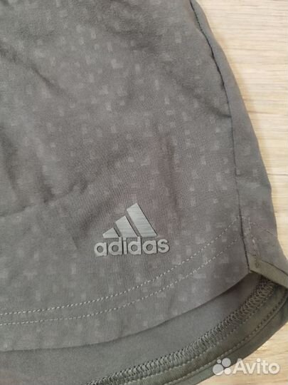 Легкие двойные шорты Adidas оригинал 42