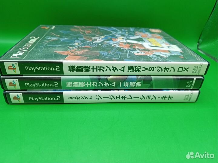 Комплект Gundam PS2 ntsc-j